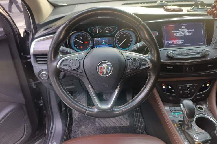 Used Buick Envision 2017 28T Four-Wheel Drive Elite Model Steering Wheel