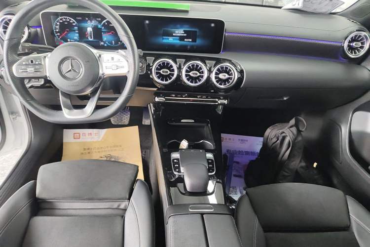 Used Mercedes-Benz A-Class 2020 A 200 L Sport Sedan Audio And AC Panel