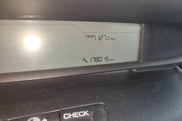 Used Citroen C-Quatre 2011 Sedan 1.6L Automatic Fashion Edition Odometer Close Up