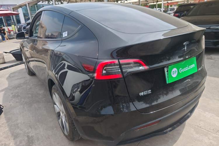 Used Tesla Model Y 2022 Revised Version Rear-Wheel Drive Rear Left 45 Deg