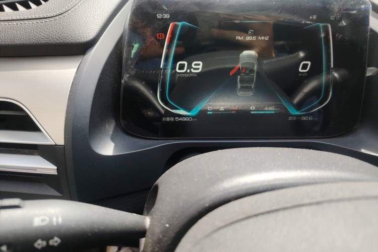 Used BYD Qin Pro 2018 1.5L Manual SmartConnect Sharp Edition Odometer Close Up