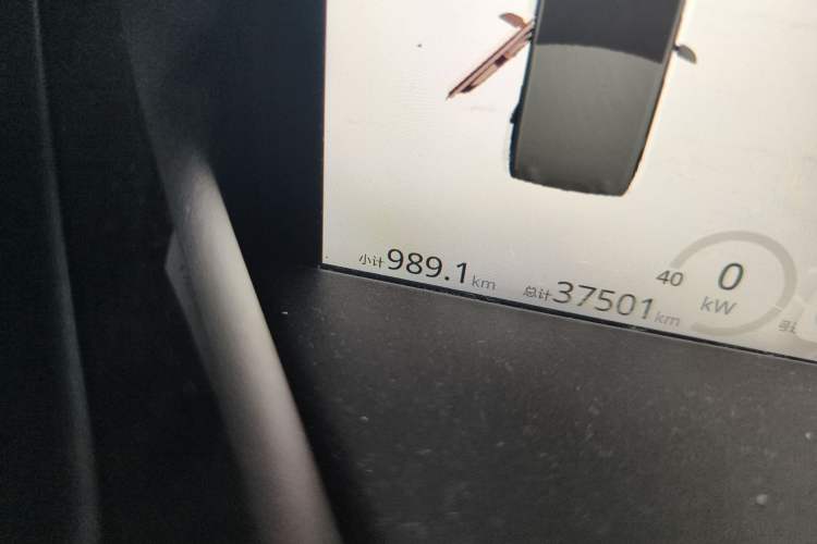 Used Baojun KiWi EV 2022 Designer Lite Edition Ternary Lithium Odometer Close Up