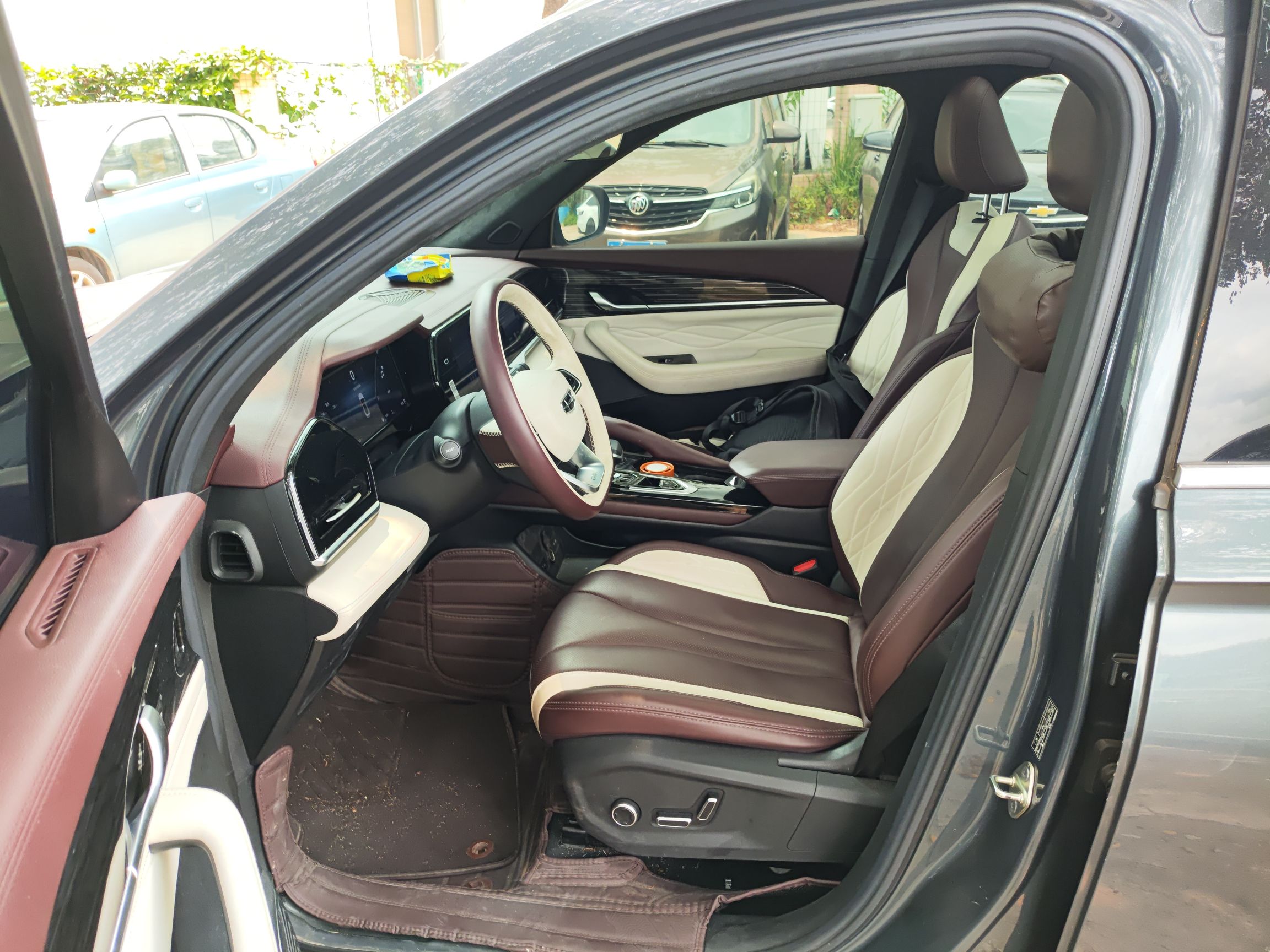 Avant de la voiture
