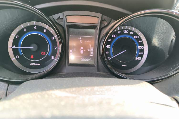 Used CHANGAN CS15 2016 1.5L Manual Fashion Edition Odometer Close Up