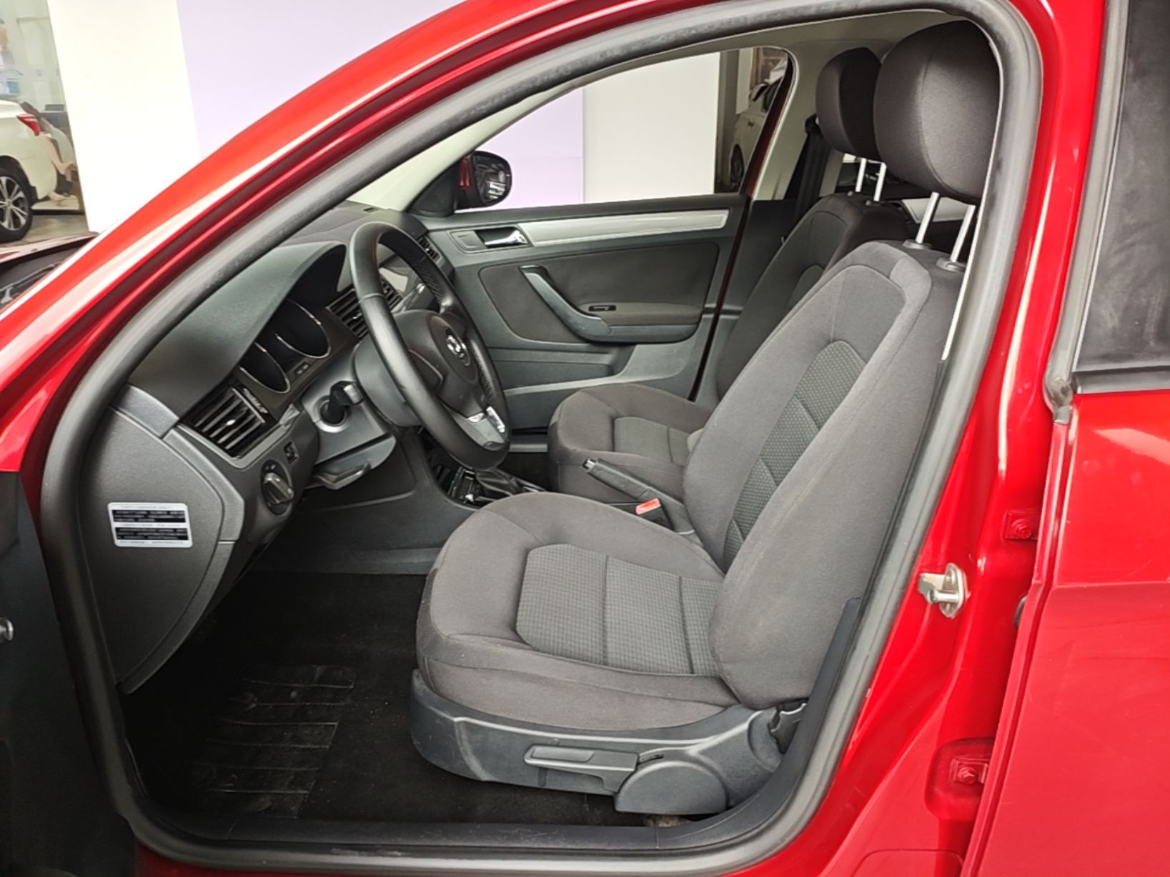 Avant de la voiture