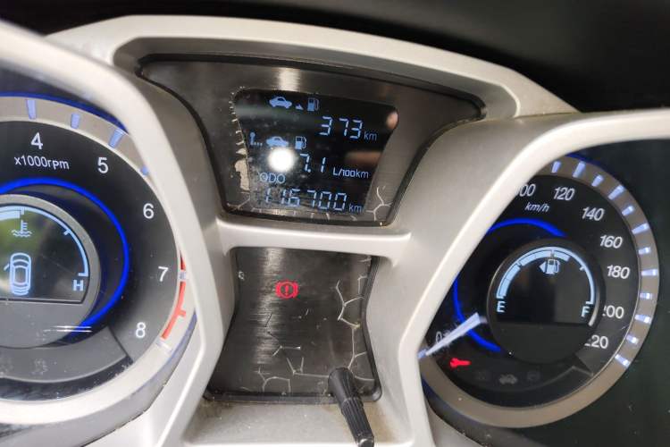 Used JAC Group Refine S3 2016 1.5L Manual Luxury Smart Version Odometer Close Up