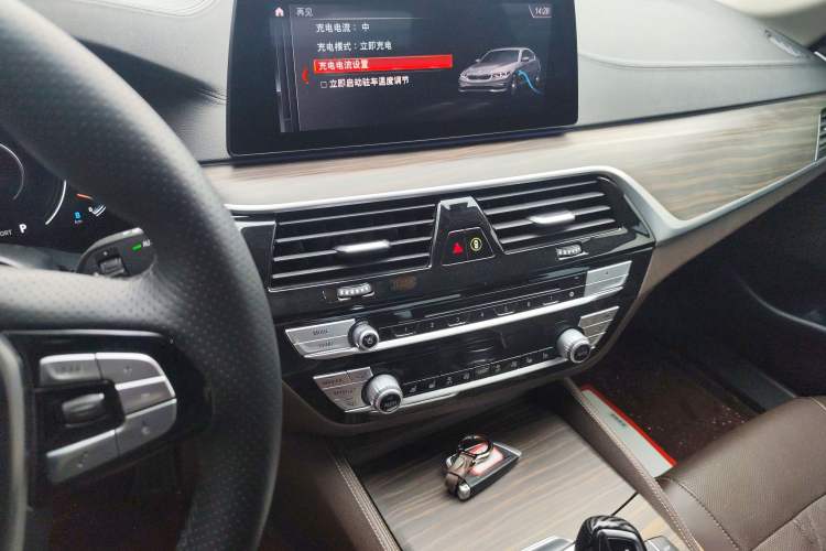 Used BMW 5 Series New Energy 2019 Updated Version 530Le Luxury Package Audio And AC Panel