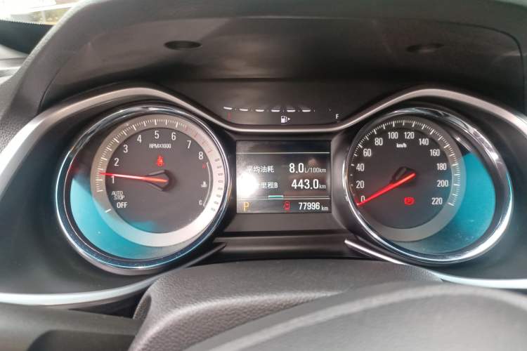 Used Chevrolet Orlando 2018 Redline 530T Automatic Enjoyment Edition (5+2 Model) – China V Standard Instrument Cluster