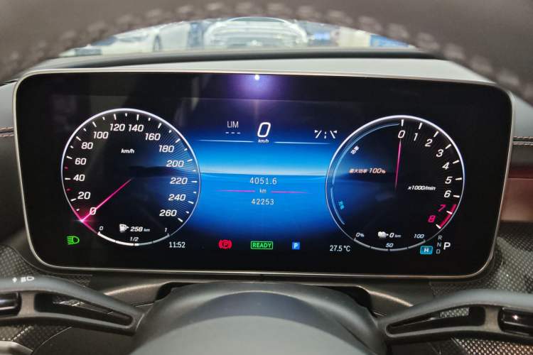 Used Mercedes-Benz C-Class New Energy 2023 Second Facelift C 350 eL Instrument Cluster