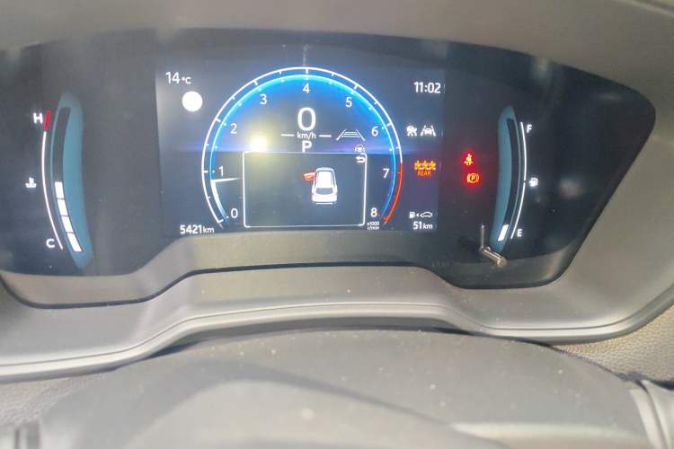 Used Toyota Corolla Cross 2024 2.0L Elite Edition Odometer Close Up