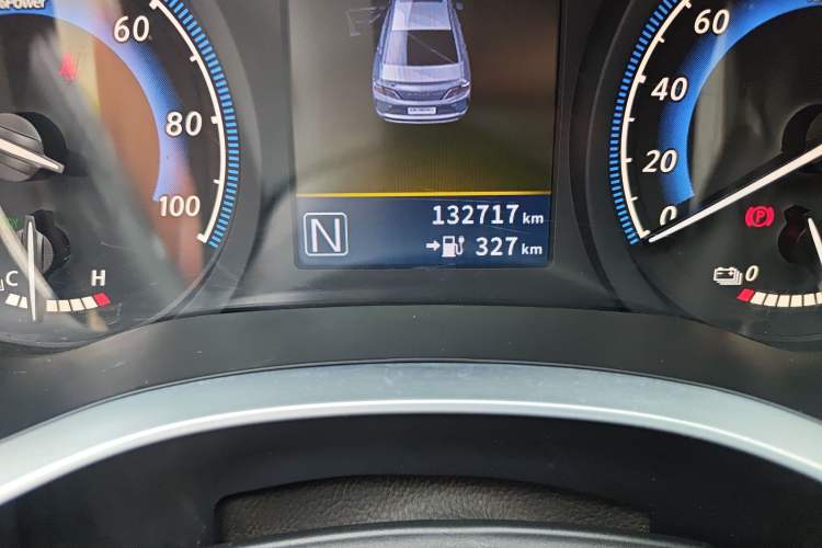 Used Venucia D60EV 2022 Standard Range Smart Drive Version Odometer Close Up