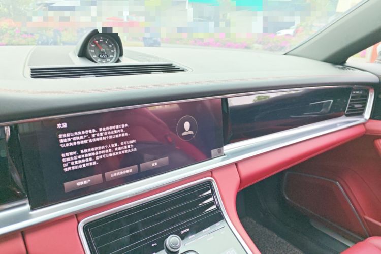 Used Porsche Panamera 2023 Panamera 2.9T Audio And AC Panel