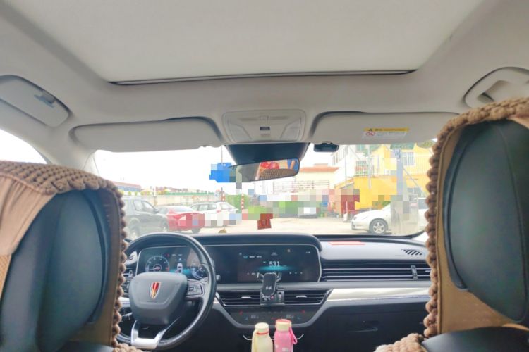 Used Hongqi HS5 2019 2.0T Smart Connect Flagship All-Wheel-Drive Version Headliner