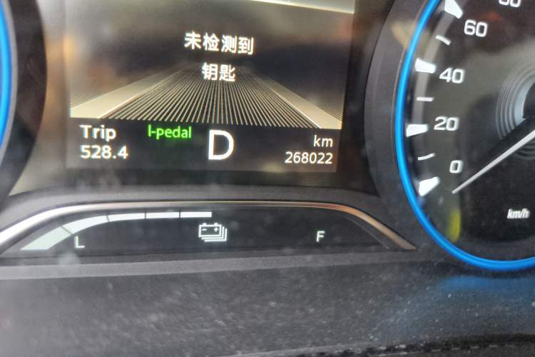 Used AION Trumpchi GE3 2018 530 Enjoy Edition Odometer Close Up
