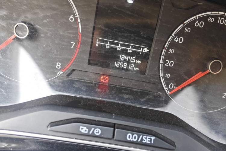 Used Jetta VS5 2022 280TSI Automatic Trend Edition Odometer Close Up