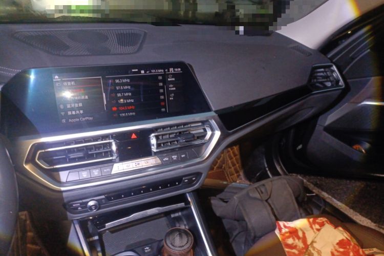 Used BMW 3 Series 2021 Facelifted 320Li M Sport Package Audio And AC Panel