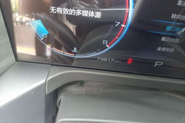 Used Tank 300 2021 Off-Road Edition 2.0T Challenger Odometer Close Up