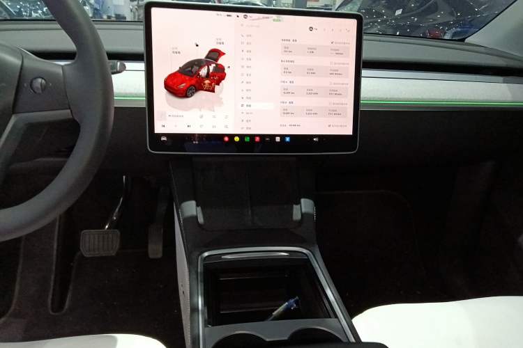 Used Tesla Model Y 2024 Rear-Wheel-Drive Version Audio And AC Panel