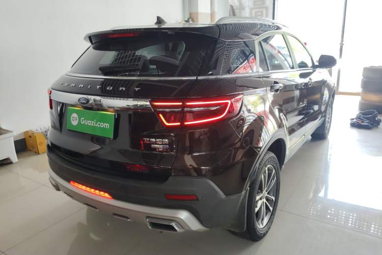 Used Ford Territory 2020 Lingjie S EcoBoost 145 CVT Platinum Edition Rear Right 45 Deg