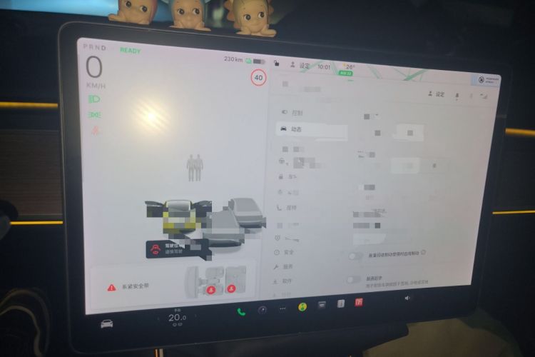 Used Tesla Model 3 2019 Standard Range Rear-Drive Upgraded Version Instrument Cluster