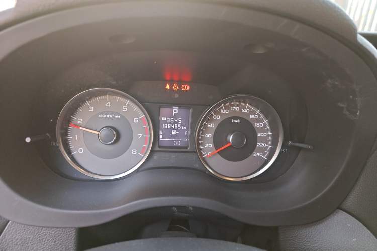 Used Subaru Forester 2013 2.5i Automatic Luxury Edition Instrument Cluster