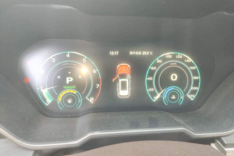 Used Zotye T700 2017 1.8T Dual-Clutch Prestige Model Instrument Cluster