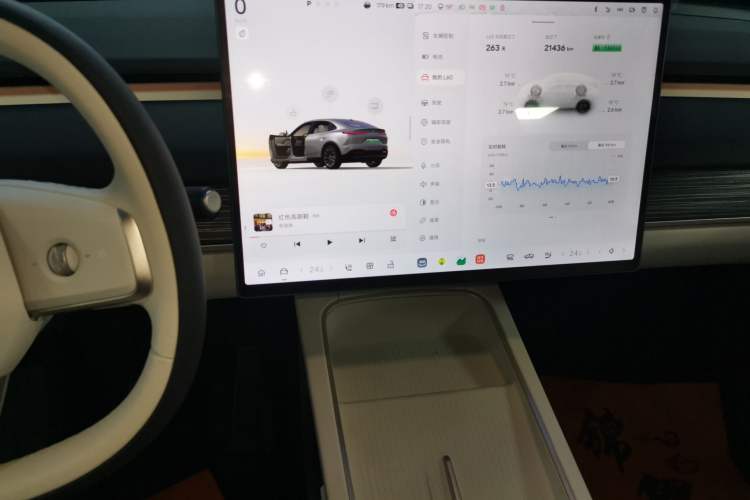 Used ONVO L60 2024 60 kWh Rear-Drive Version Audio And AC Panel