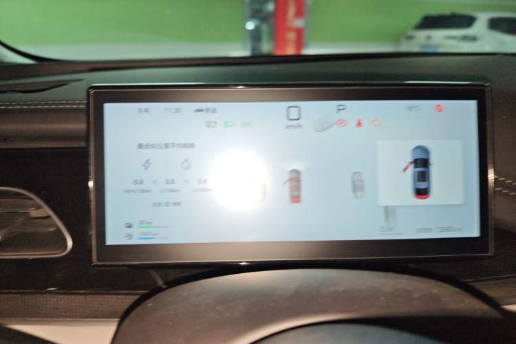 Used BYD Seal 06 New Energy 2025 DM-i Smart Drive 80KM Luxury Model Odometer Close Up