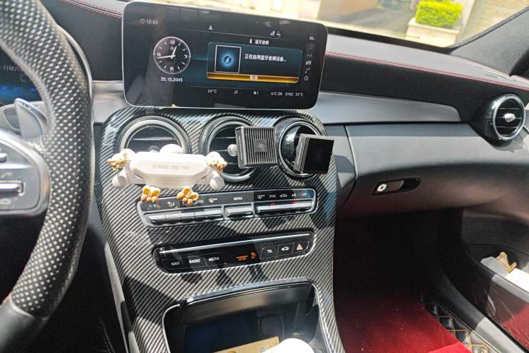 Used Mercedes-Benz C-Class AMG 2019 AMG C 43 4MATIC Audio And AC Panel