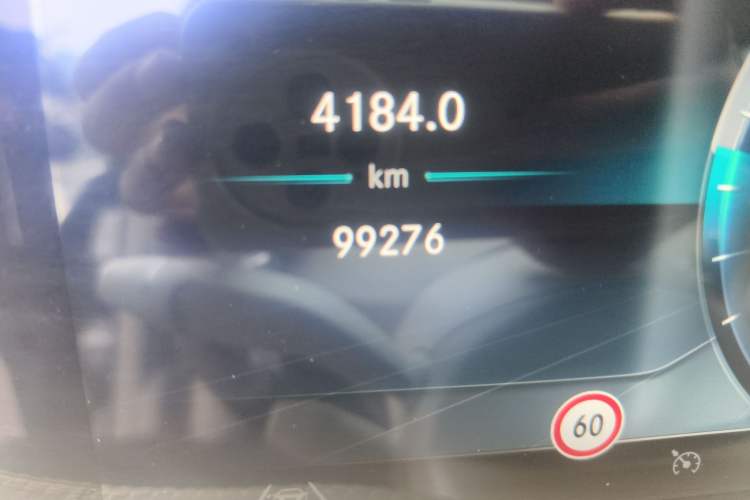 Used Mercedes-Benz S-Class 2019 S 350 L Prestige Model Ultimate Collection Odometer Close Up