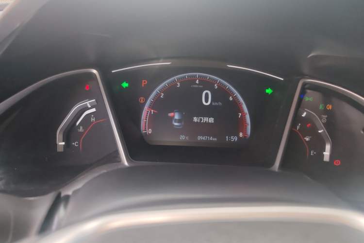 Used Honda Civic 2019 220TURBO CVT Dynamic Edition China VI Emission Standard