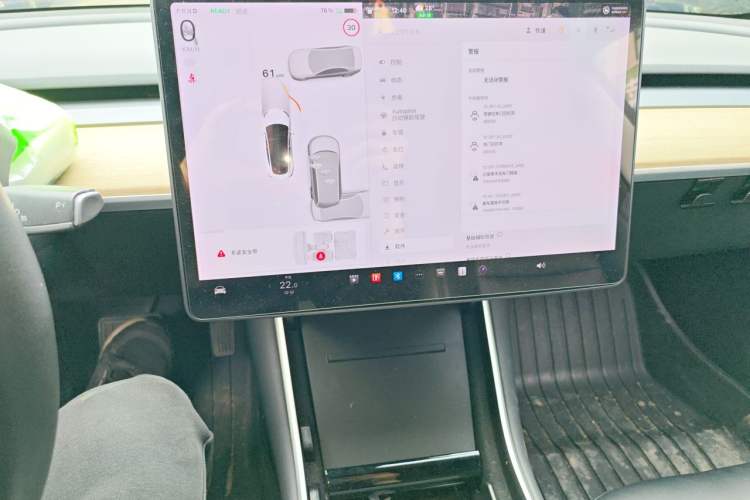 Used Tesla Model 3 2019 Standard Range Rear-Drive Upgraded Version Audio And AC Panel