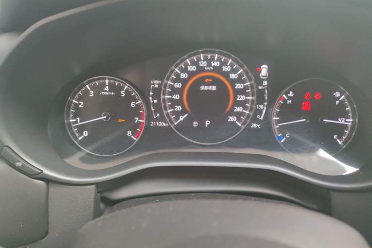 Used Mazda CX-50 2023 2.5L Smart Drive Version Odometer Close Up