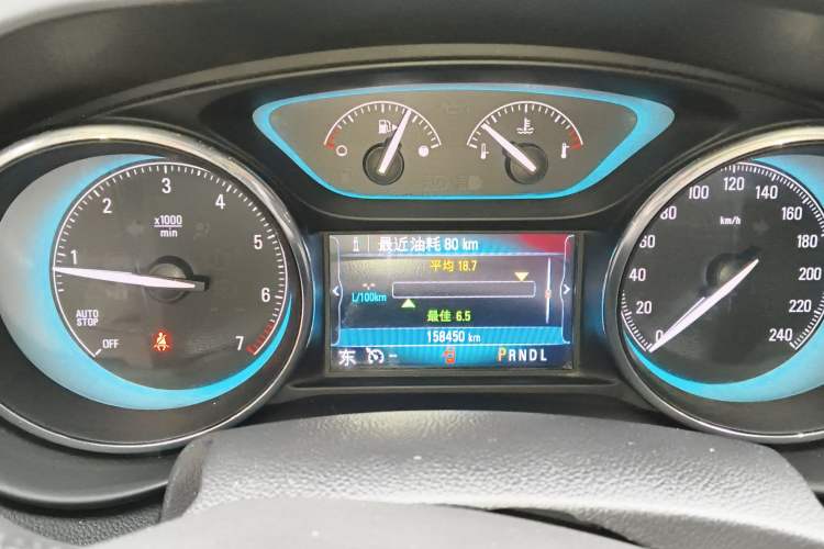 Used Buick Envision 2017 28T Four-Wheel Drive Elite Model Instrument Cluster
