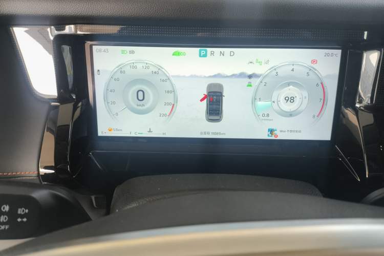 Used JETOUR Freelander 2025 2.0TD Automatic XWD Conqueror Instrument Cluster