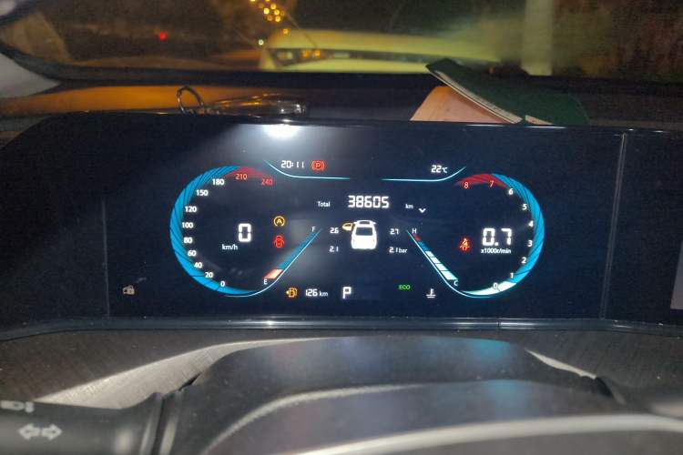 Used CHANGAN Eado 2022 PLUS Blue Whale NE 1.4T GDI DCT Prestige Edition Instrument Cluster