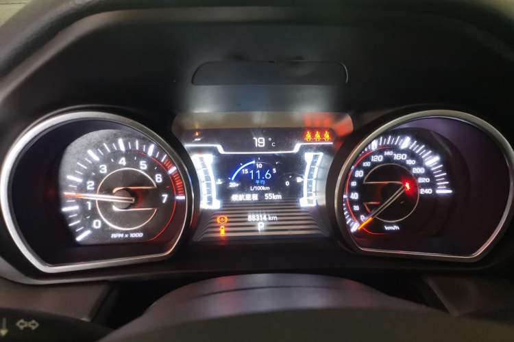 Used Jeep Commander 2018 2.0T Two-Wheel Drive Enjoy Edition China V Instrument Cluster