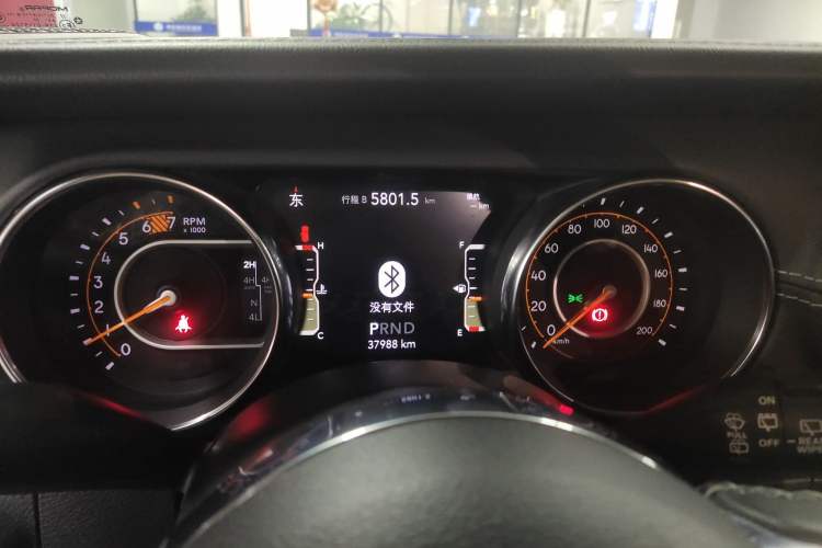 Used Jeep Wrangler 2021 2.0T 80th Anniversary Edition Instrument Cluster