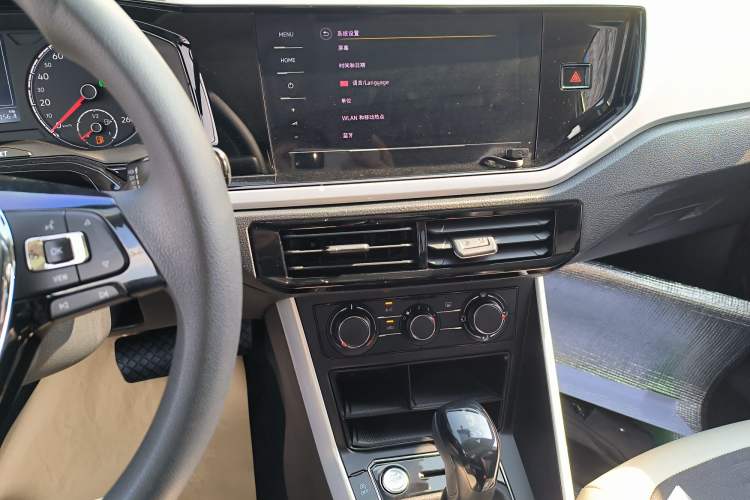 Used Volkswagen Polo 2021 Plus 1.5L Automatic Colorful Tech Edition Audio And AC Panel