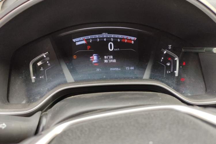 Used Honda CR-V 2019 240TURBO CVT 2WD Fashion Edition China VI Odometer Close Up