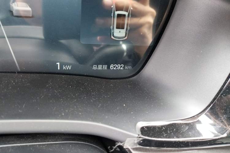 Used BYD Song PLUS New Energy 2025 DM-i 112KM Prestige Model Odometer Close Up