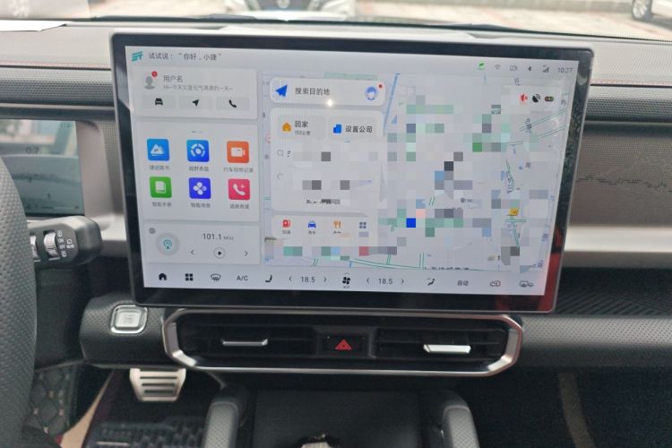 Used JETOUR Traveler 2023 2.0T All-Wheel-Drive CrossPRO Audio And AC Panel