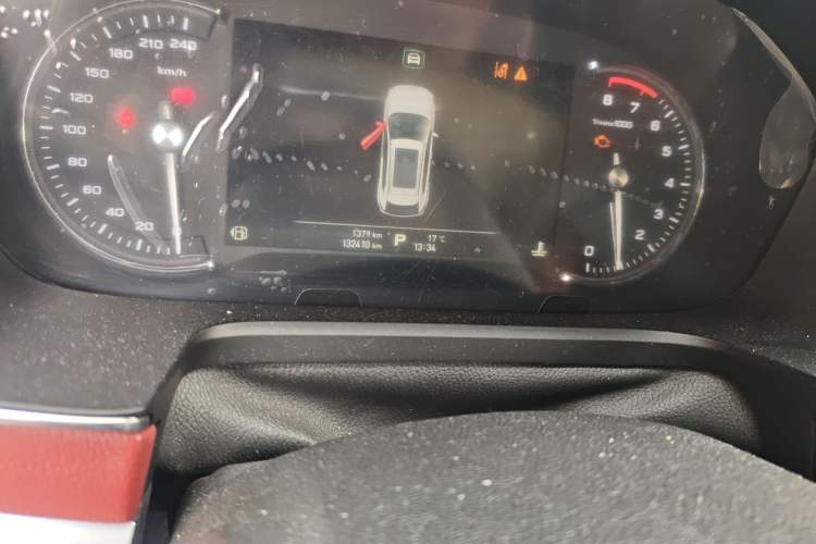 Used Roewe RX5 2016 30T Two-Wheel Drive Automatic Internet Smart Edition Odometer Close Up