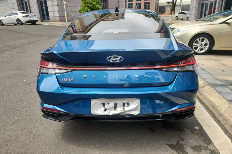 Used Hyundai Elantra 2021 1.5L CVT LUX Prestige Edition Rear