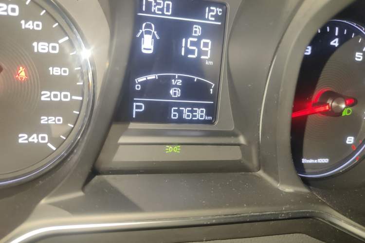 Used MG 6 2019 20T Automatic Sport Edition Odometer Close Up