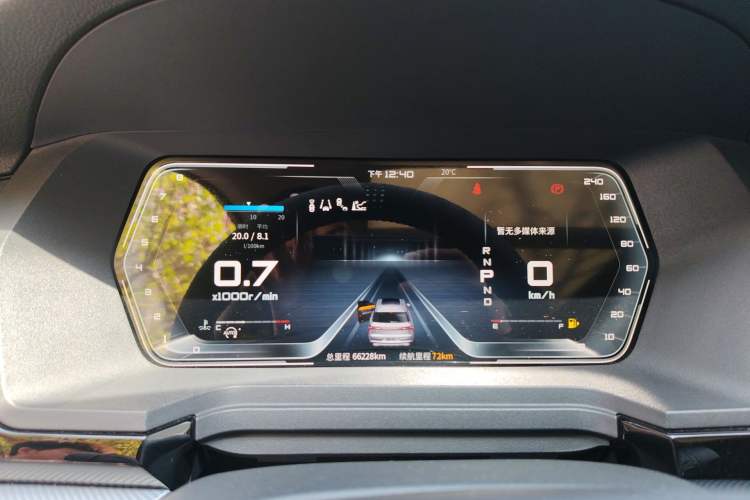 Used Venucia Star 2021 260T Automatic 48V Mild Hybrid Turbocharged Star曜 Edition Instrument Cluster