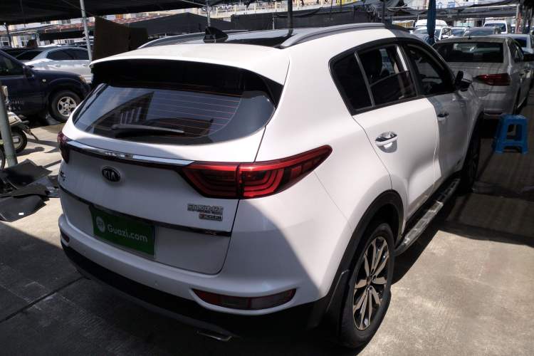 Used Kia KX5 2016 1.6T Automatic Two-Wheel Drive DLX Rear Right 45 Deg