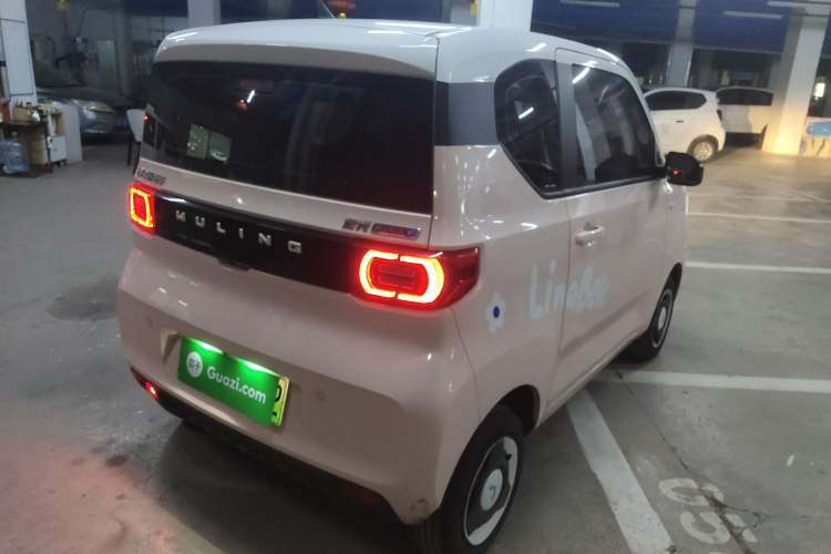 Used Wuling Hongguang MINIEV 2021 Macaron Fashion Edition Lithium-Ion Battery Rear Right 45 Deg