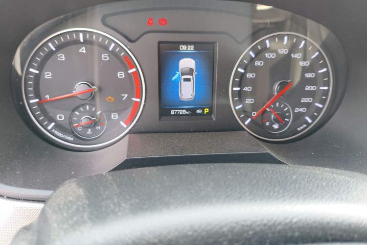 Used Haval H6 2019 Sport Edition 1.5T Automatic Two-Wheel Drive Elite Model China VI Odometer Close Up