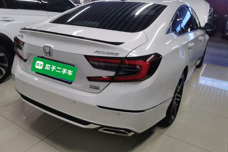 Used Honda Accord 2022 260TURBO Phantom Night · Prestige Edition Rear Right 45 Deg